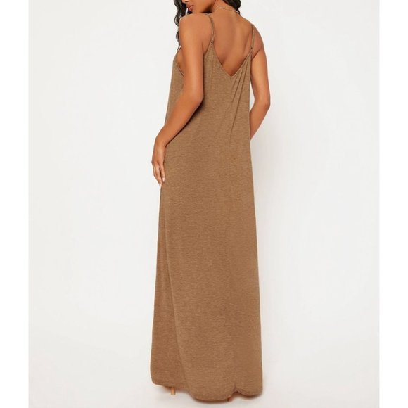 Maxi Cami Dress with Pockets - Picture 2 of 8